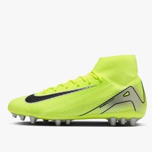 NWT
Nike cleats Zm Superfly 10 Academy Ag
Color: Volt/Black
Men Size: 6.5